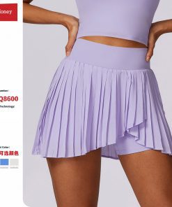 Alternative view of Casual Sports Skirt Women's 2 IN 1 Quick-drying Tennis Skirt