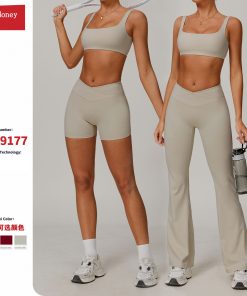Casual Women Sportswear For Women With High Waist Gym Fitness Wear