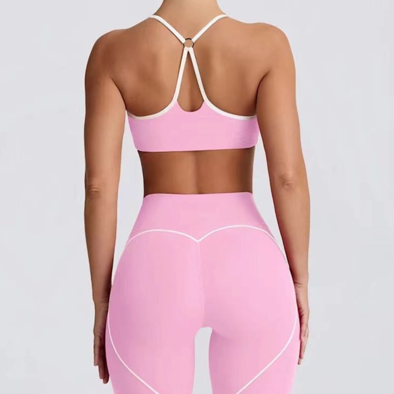 Custom Logo Yoga Suit High Waist Hip Lift Fitness Exercise Running Slim Tight Sports Underwear Yoga Leggings Women